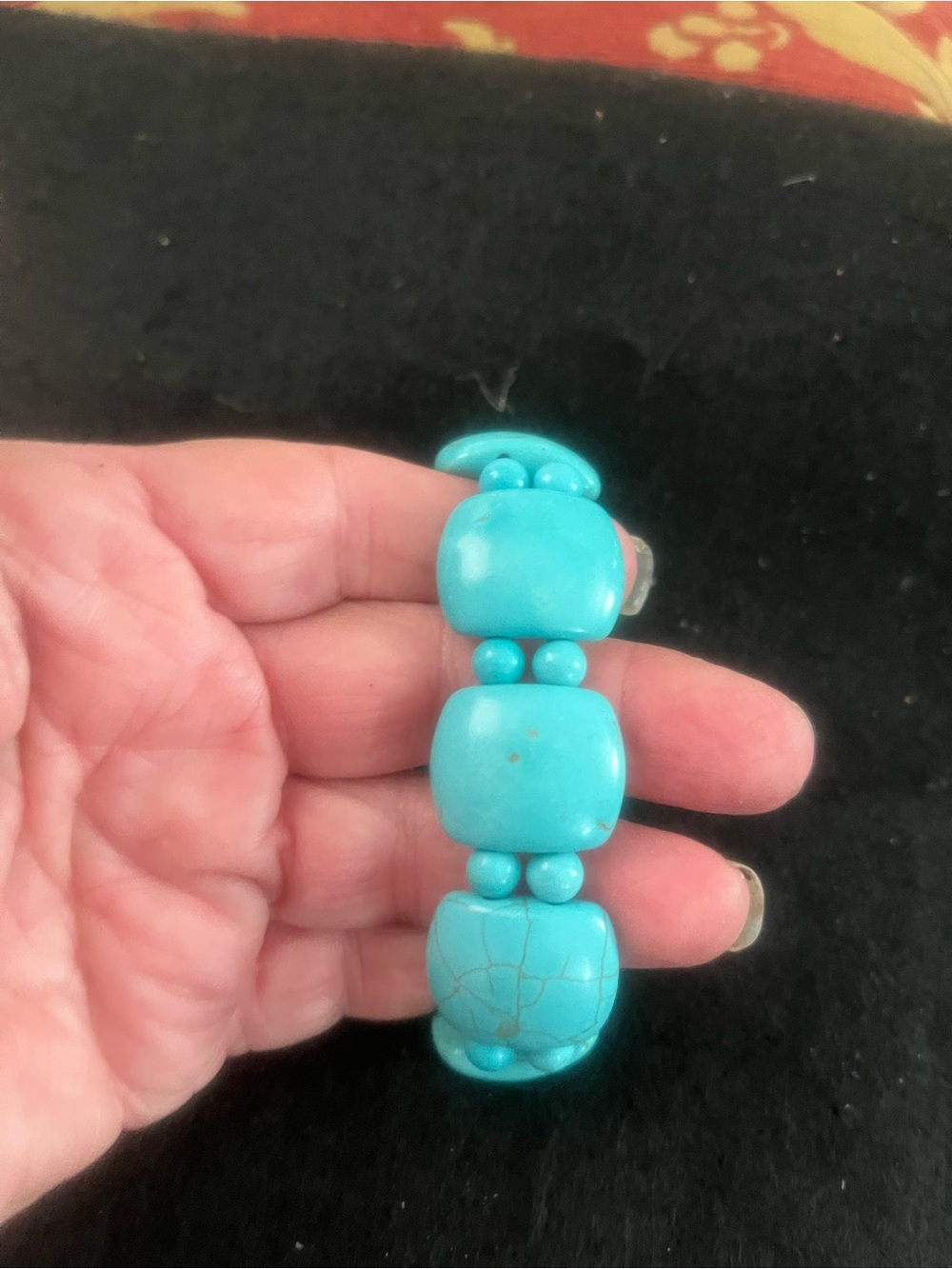 Turquoise style Bead Stretch Bracelet - Women Jewelry